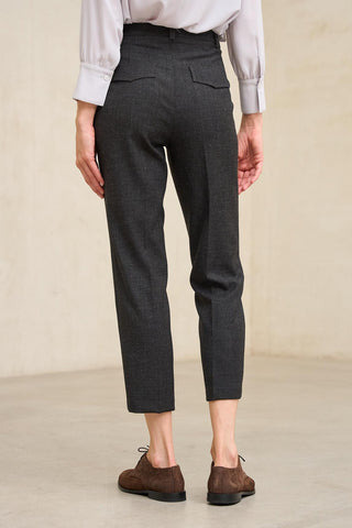Leto charcoal gray pants