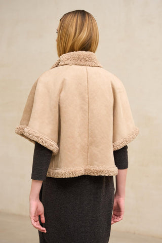 Abrigo Aldoria beige reversible
