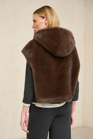 Brown Furbi vest