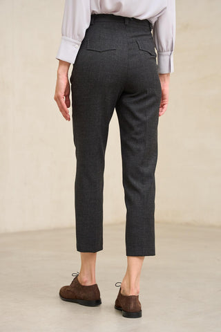 Leto charcoal gray pants