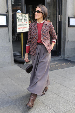 Modena wool and cashmere cherry sweater