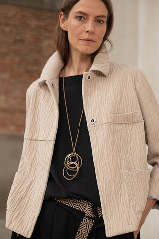 Collar Orbita latón