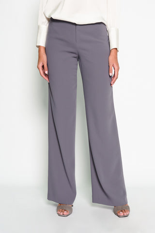 PANTALON PALAZZO GRIS MEDIO