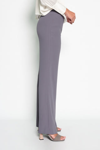 PANTALON PALAZZO GRIS MEDIO